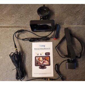 New Baby Car Camera Backseat Easy Setup Clear Pictures HD 1080P Day/Night Vision